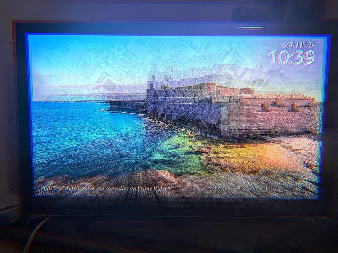 Zoning out on a Screensaver