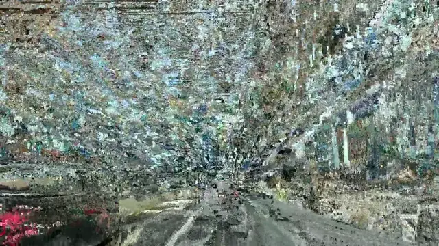Leaving Manhattan.