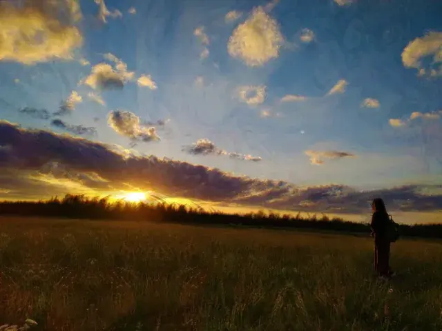 Something feels weird about this sunset