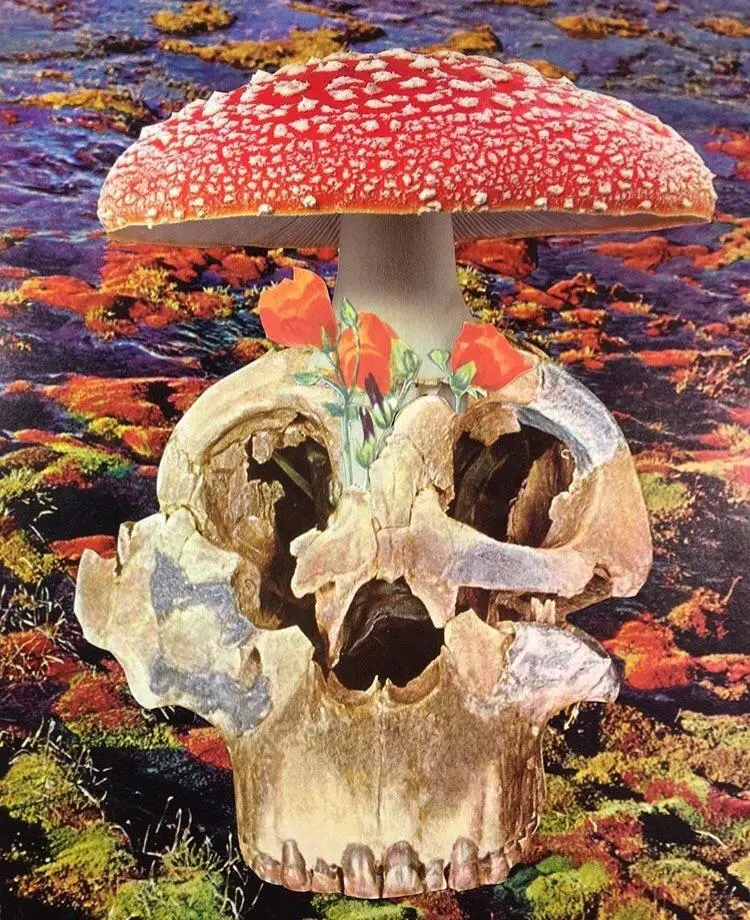 “The Birth of Ritual” by Red Wizard Collage