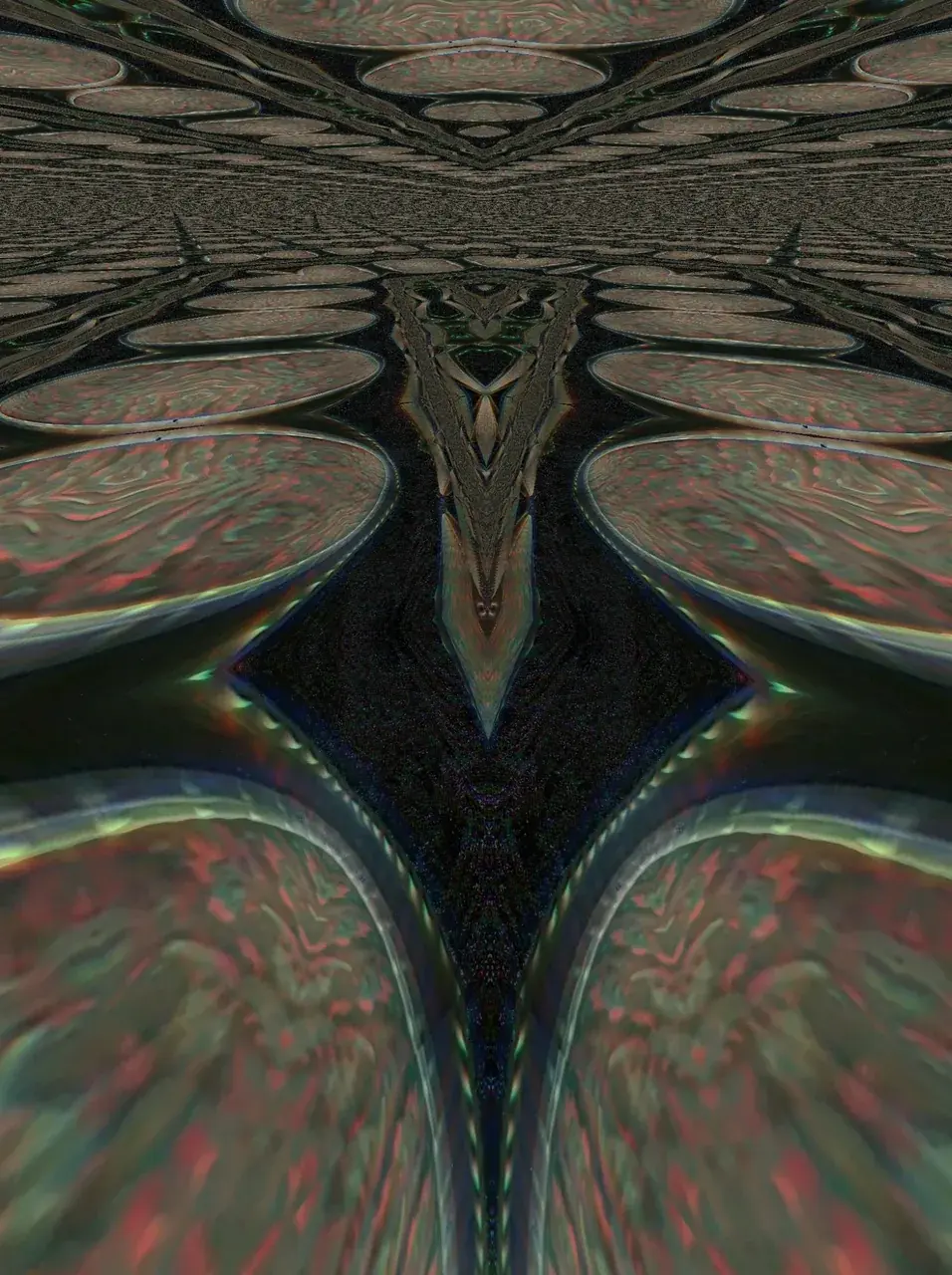 Ketamine closed eye visuals