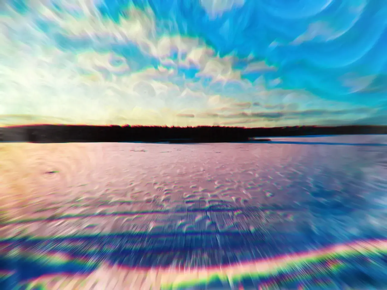 120 mics of LSD and a nice winter day