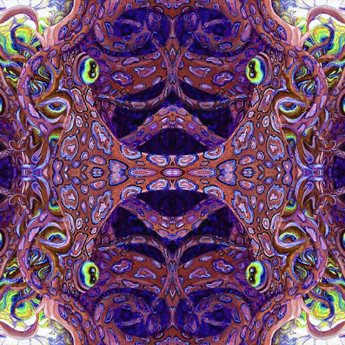 Made a GIF of what psychs do to my vision sometimes