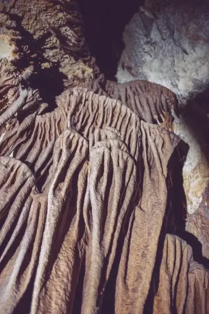 Trip through the caverns. (LSD)