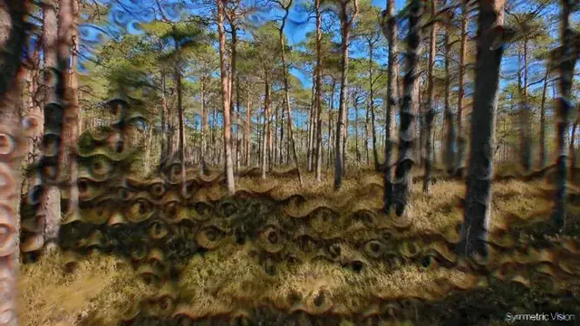 That moment when nature really stares back at you, on acid