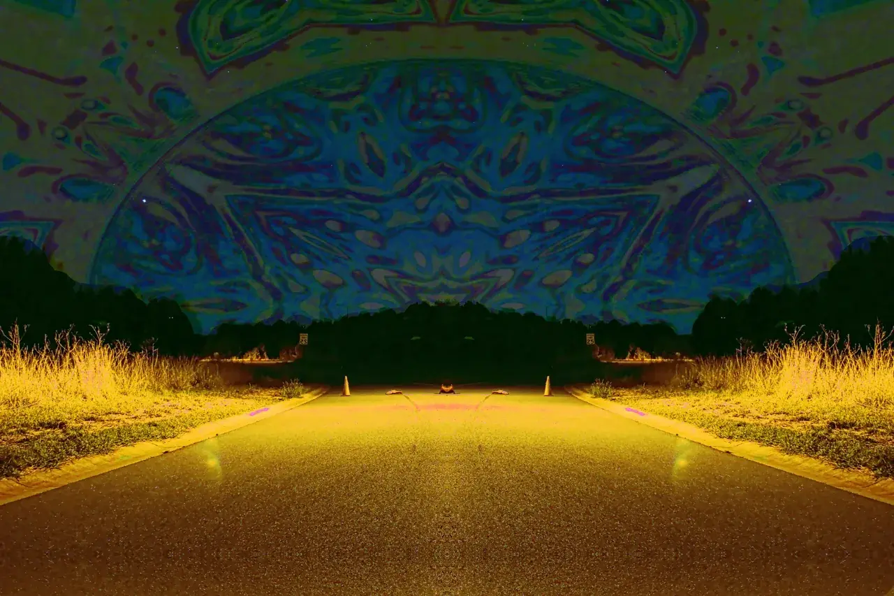 Dome of electric radiance