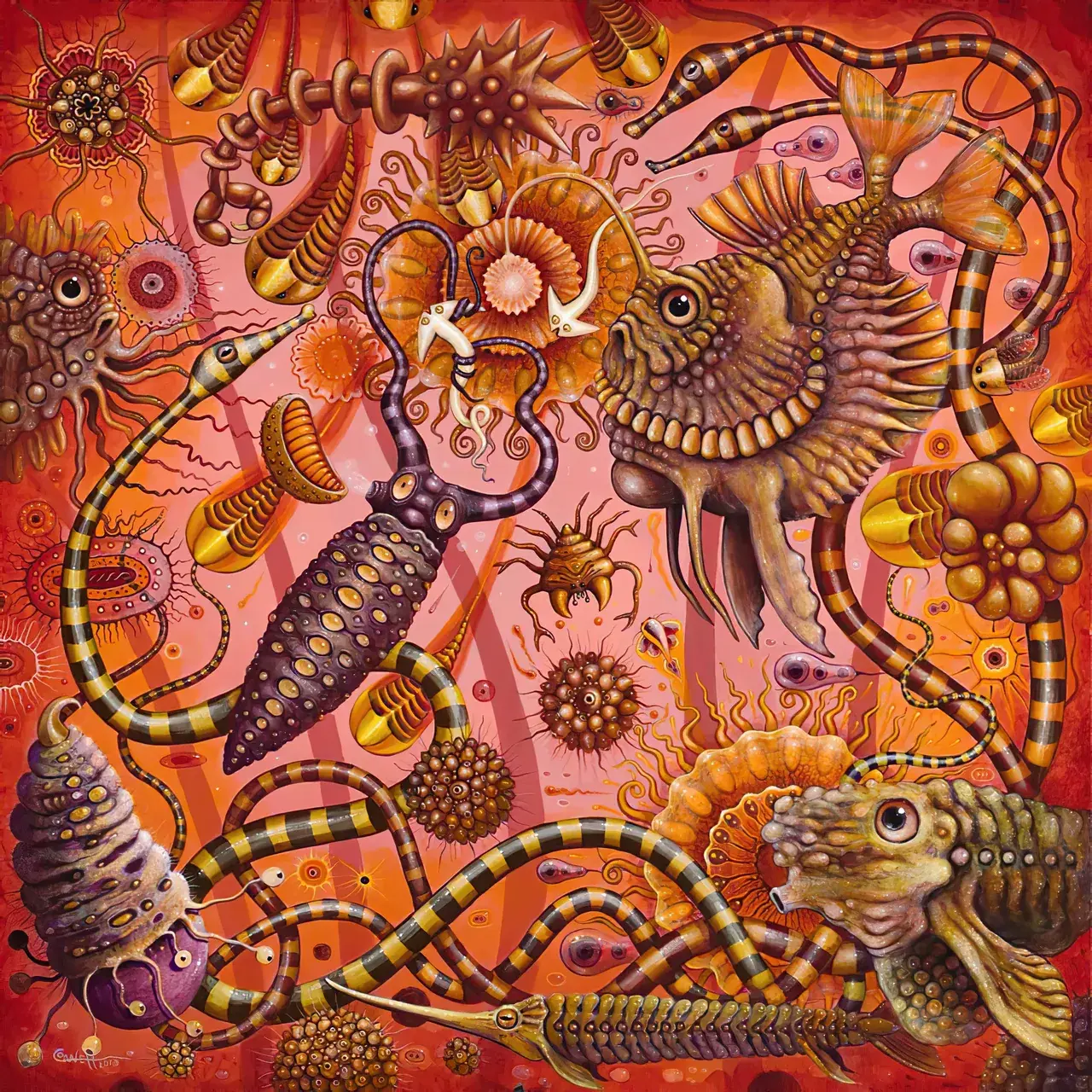 Orange Microcosm