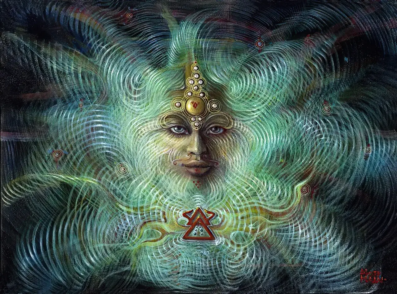 Green Radiant Goddess