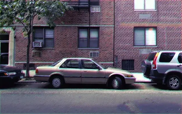 Breathing Car on the Street