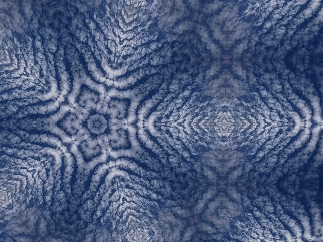 Mirrored Cloud Texture