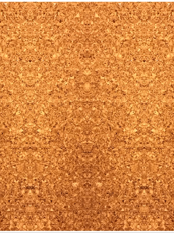 Cork board on ~150 μg