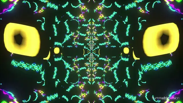 Glow-Pattern Tentacle Zoom