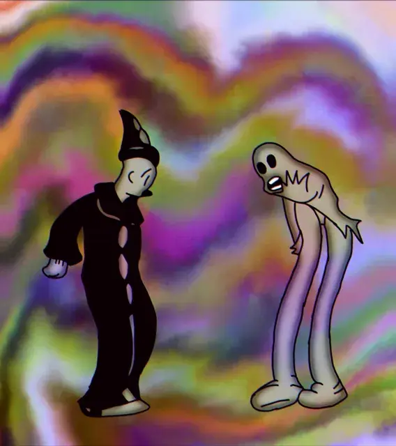 Staring At Digital Art While On Acid