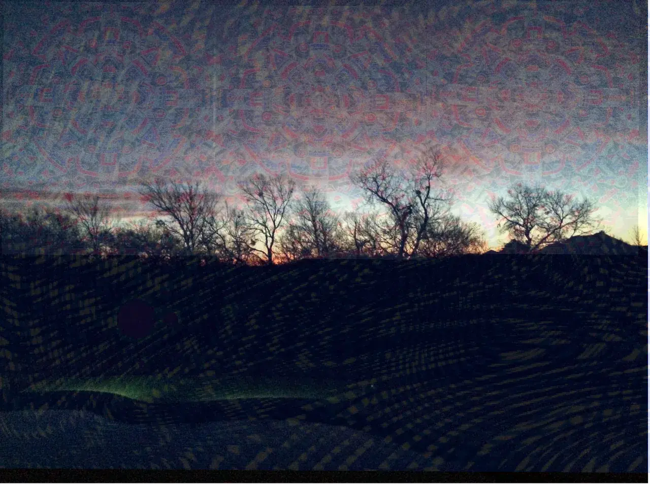 Texas sunrise on the comedown on DOM