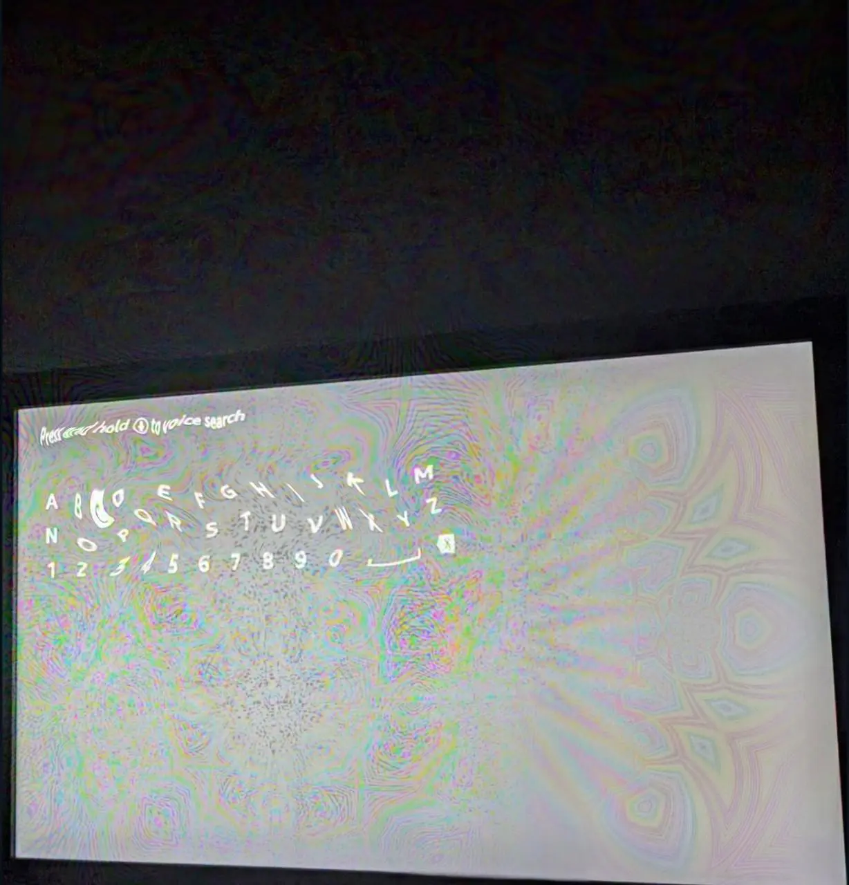 Lost in the Search Menu