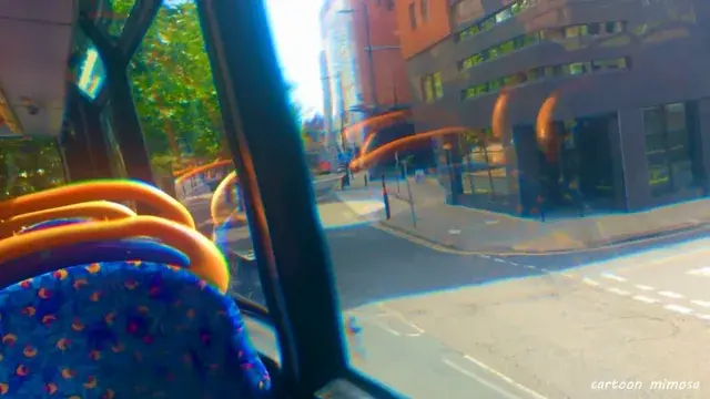 These bus seats look weird to you?👁