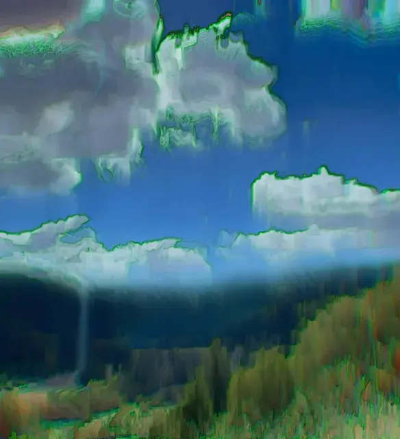 As close as I could get to the visuals from my last trip. Everything past this point was a Van Gogh painting. 300+ug