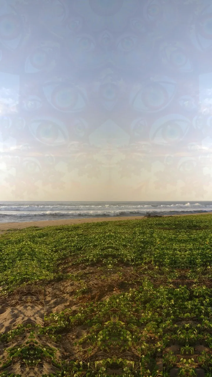 I tried to replicate my experience on acid, this is my first time replicating. That's the ECR beach, in Chennai -India. Tripping by the breach is amazing. I'm looking for feedback ( both positive and negative). Cheers.