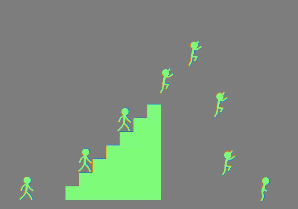The way it moves is very similar to how is see thing changing while tripping