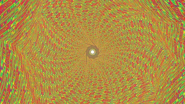 Tryptamine Tunnel (Closed eye visuals)