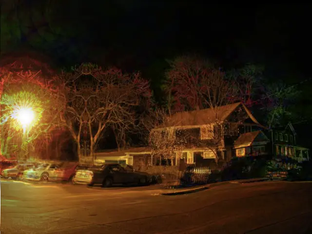 Acid trip at night - (first replication)