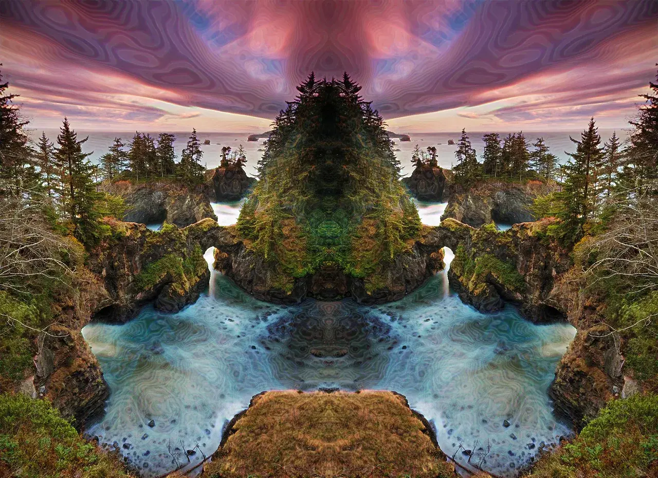 Trippin on the bluffs. [OC]