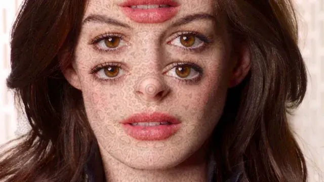 Looking in the mirror on 200ug of LSD.