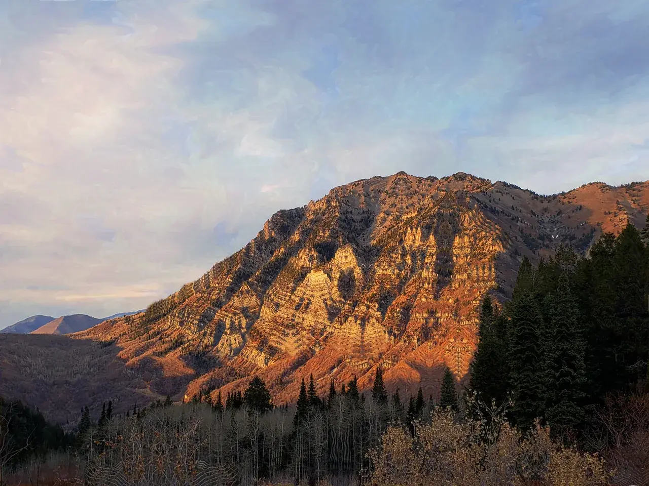 Camels Back, Wasatch mountains. Microdosing