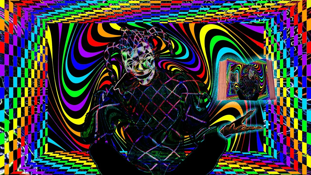 Rough looking first try at recreating the first entity i ever encountered on DMT