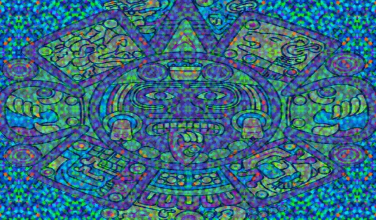 150 mics and many dabs closed eye visuals (LSD+THC)