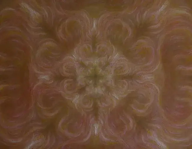 'Unfolding' - painting by me, animated by my friend Ashley