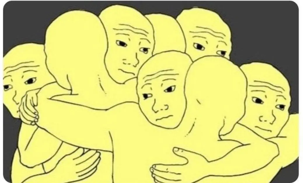 Hugging my partner or the couch in a K hole