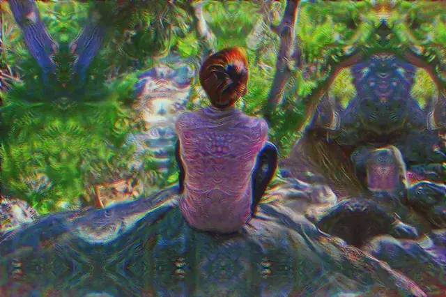 broo I can see a universe in your back (high dose lsd)