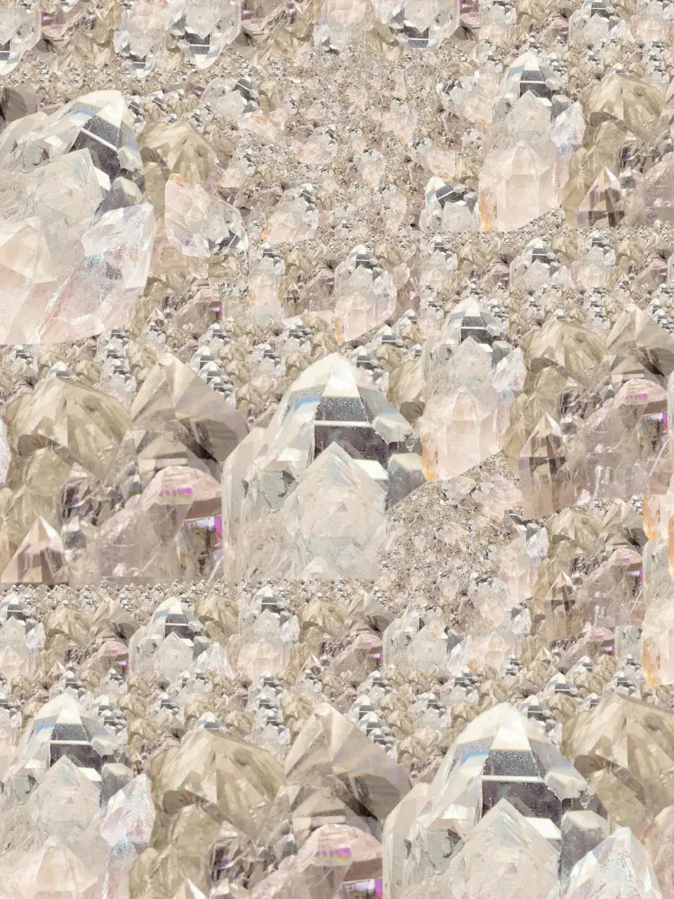 Finding infinite detail in a crystal (LSD)