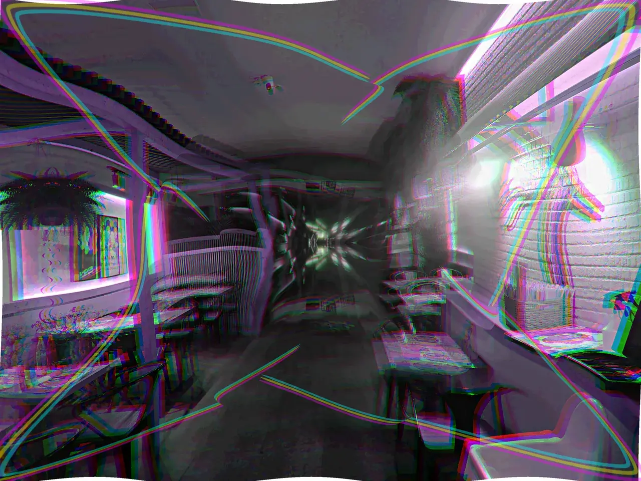 Japanese bar on 200ug + 60MG Ketamine + Weed