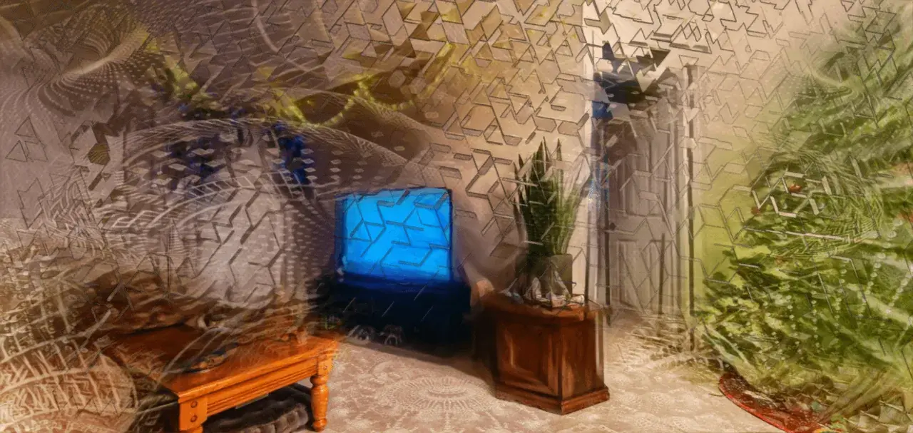 Hitting a DMT pen on 1cP LSD [OC]