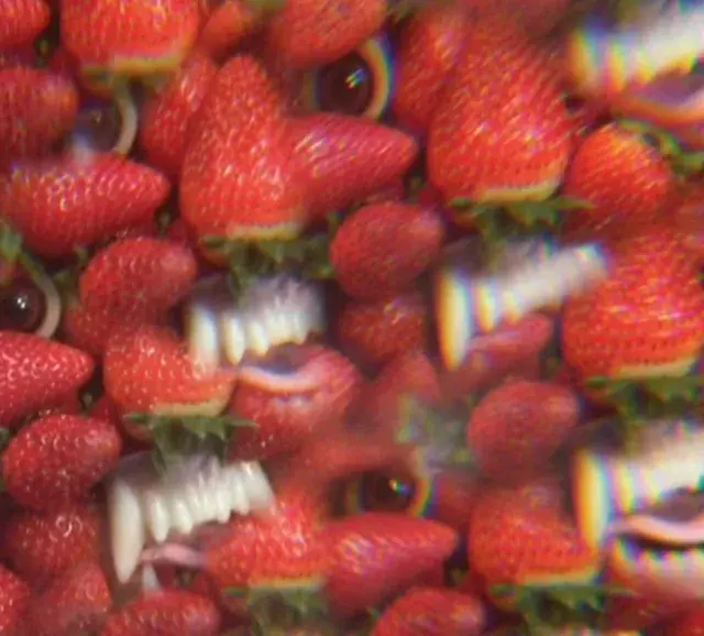 This is exactly how I saw this album cover while tripping