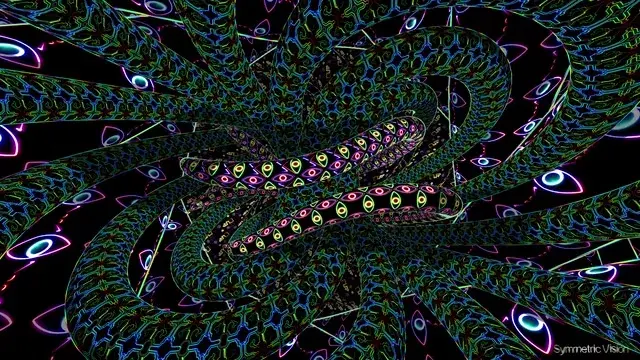 A quick flashback from dmt hyperspace (Loop)