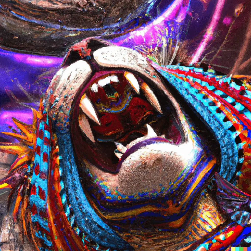That sensation on ayahuasca of transforming into a jaguar or rainbow serpent