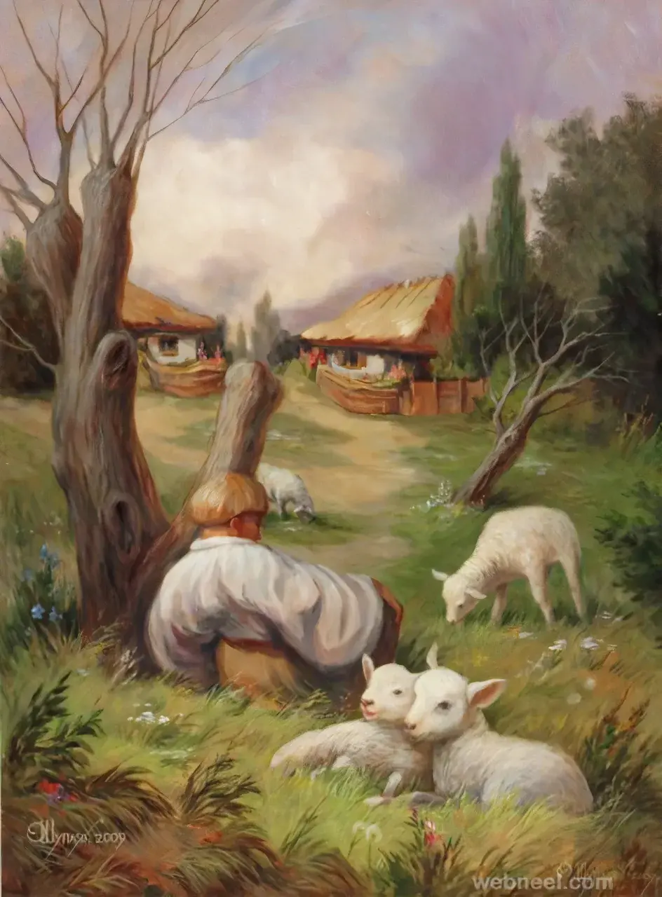 Shepherd Face Illusion