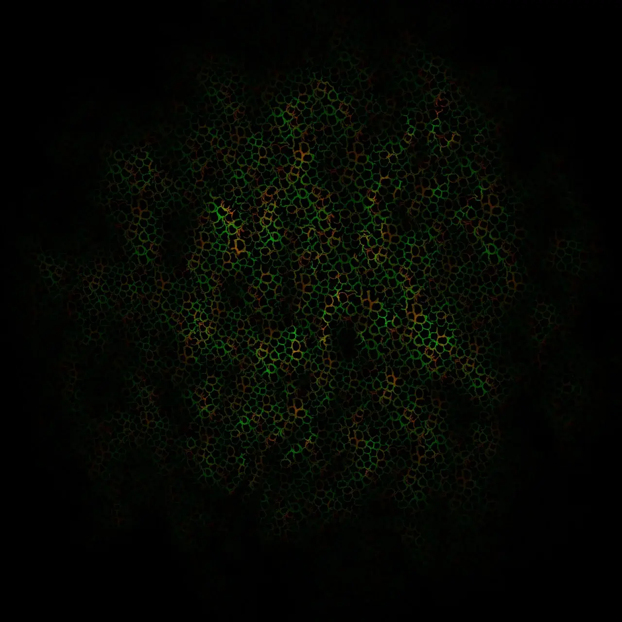 Replication of my closed eyes visuals on acid
