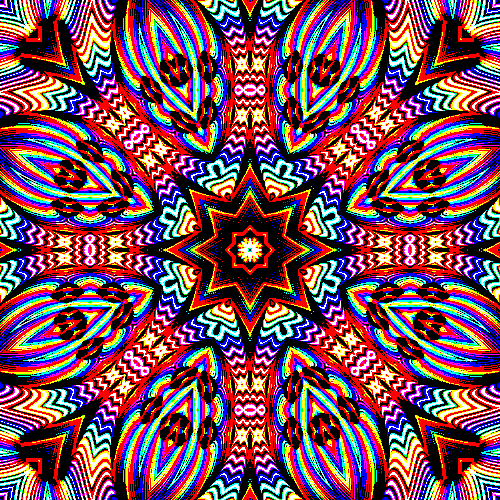 Jenkem closed eye visuals