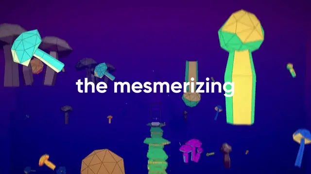 I made a game replicate on of my LSD experience. It generates the levels on any music you want. It's call Beat runner, Google play link in the description.