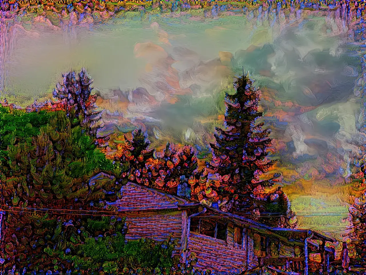 The Spring Skies (~450ug LSD + Cannabis)