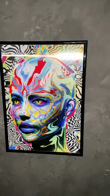 Trippy head by spacetransistor and fraktality collab