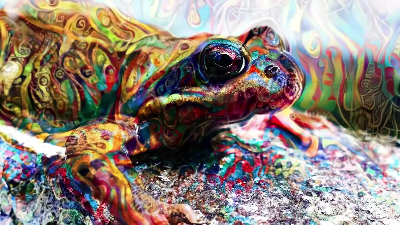 Geometry frog