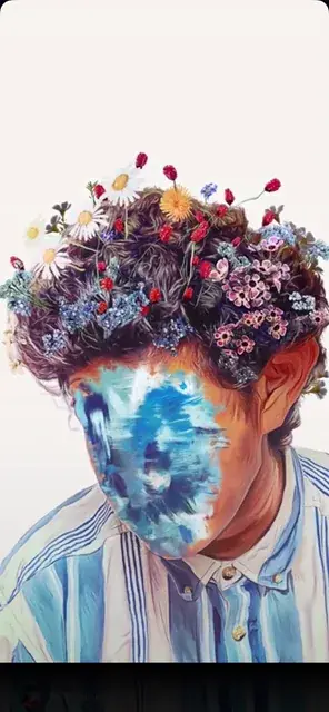 The rippling/wave effect on this album art is EXACTY what I see on acid