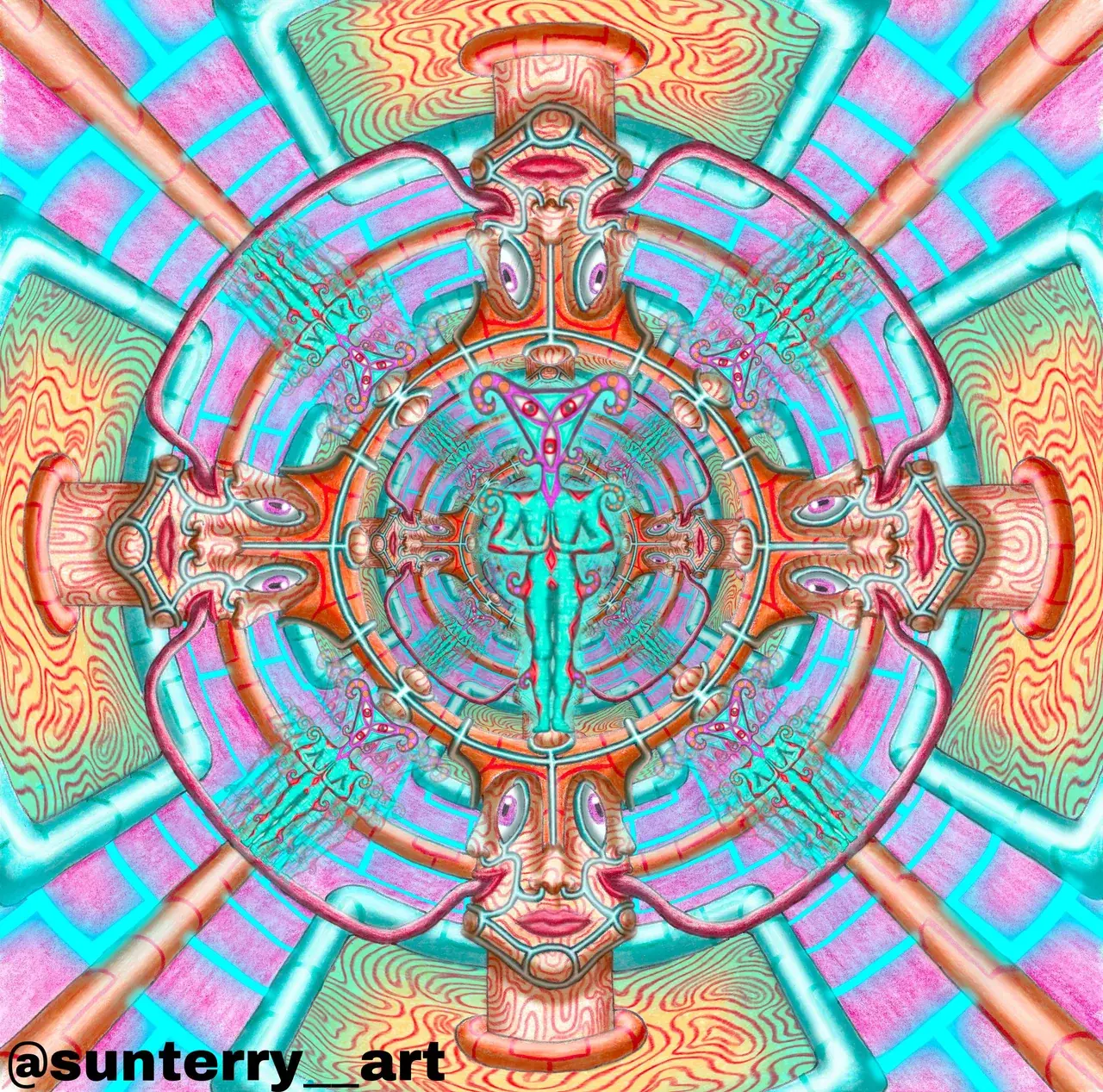 ’My Chemical Roller Coaster’ - trying to capture some hyperspace weirdness