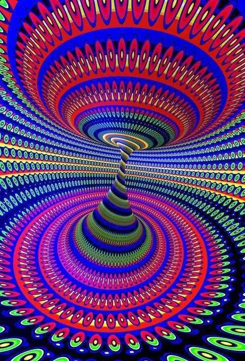 DMT visuals - hyperspace
