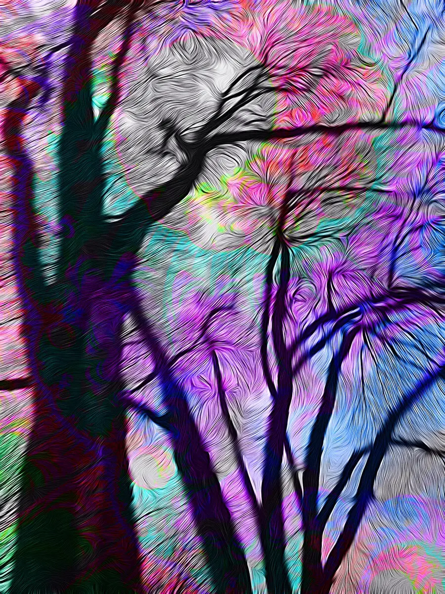 In the trees